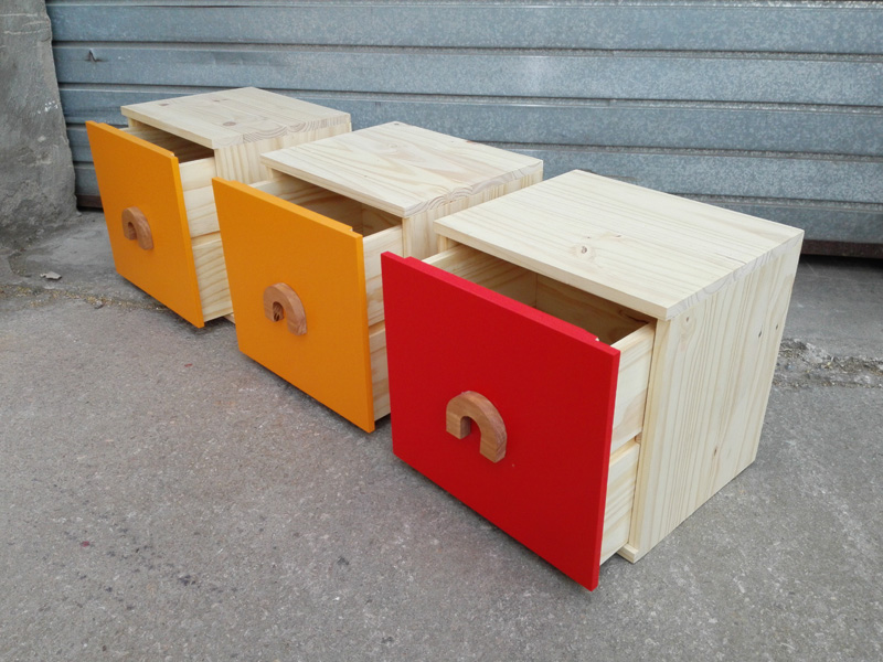 mueble modular infantil +pieza ficticio madera 72.5x72.5x33 1u 36x36x30 12u